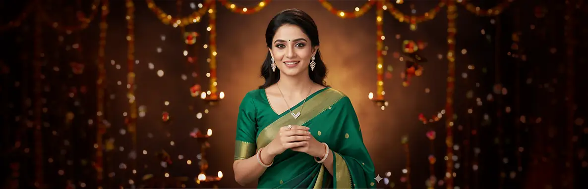 How to Style Lab-Grown Diamond Jewellery with Your Diwali Outfits