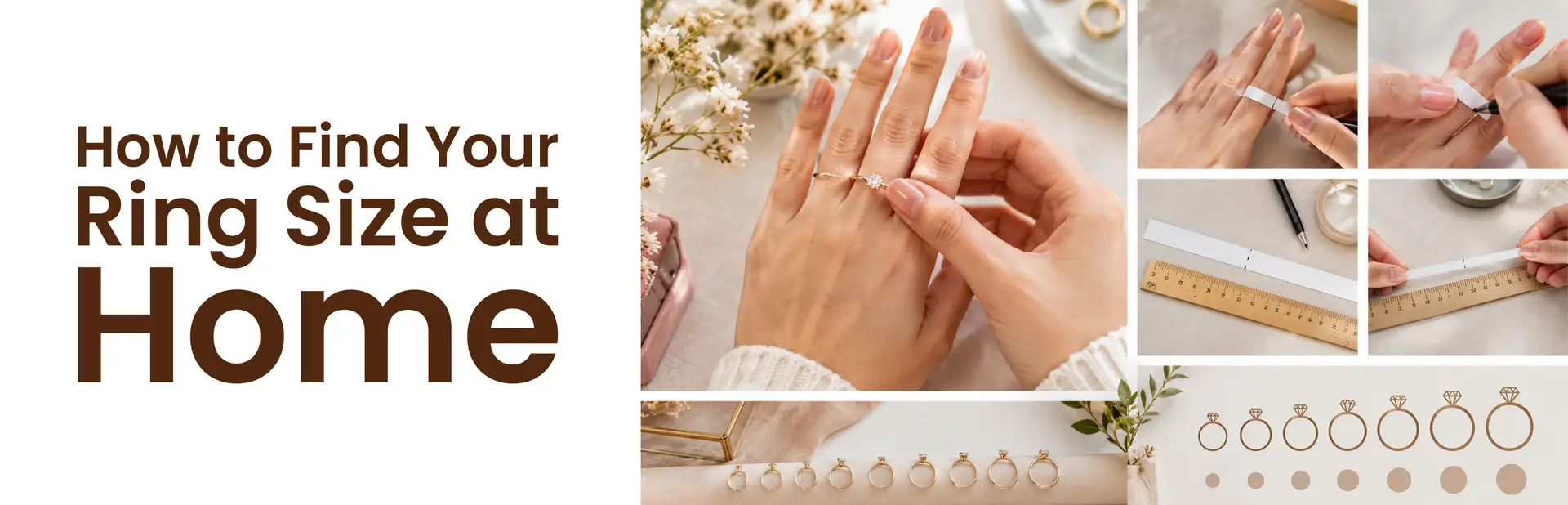 Women’s Ring Size Guide: How to Find Your Ring Size at Home