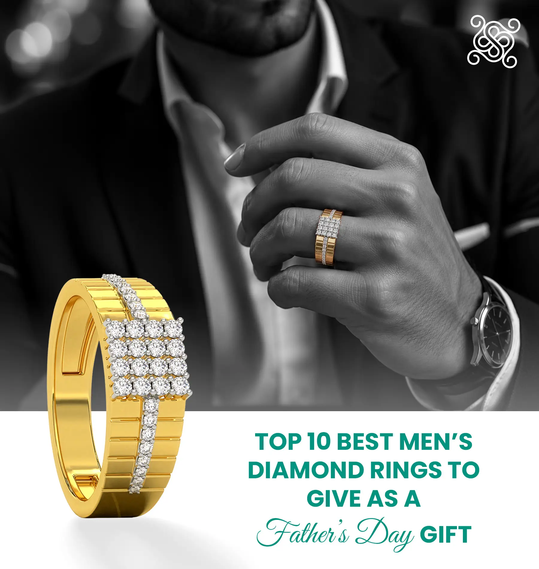 10 Best Men’s Diamond Rings to Give as a Father’s Day Gift