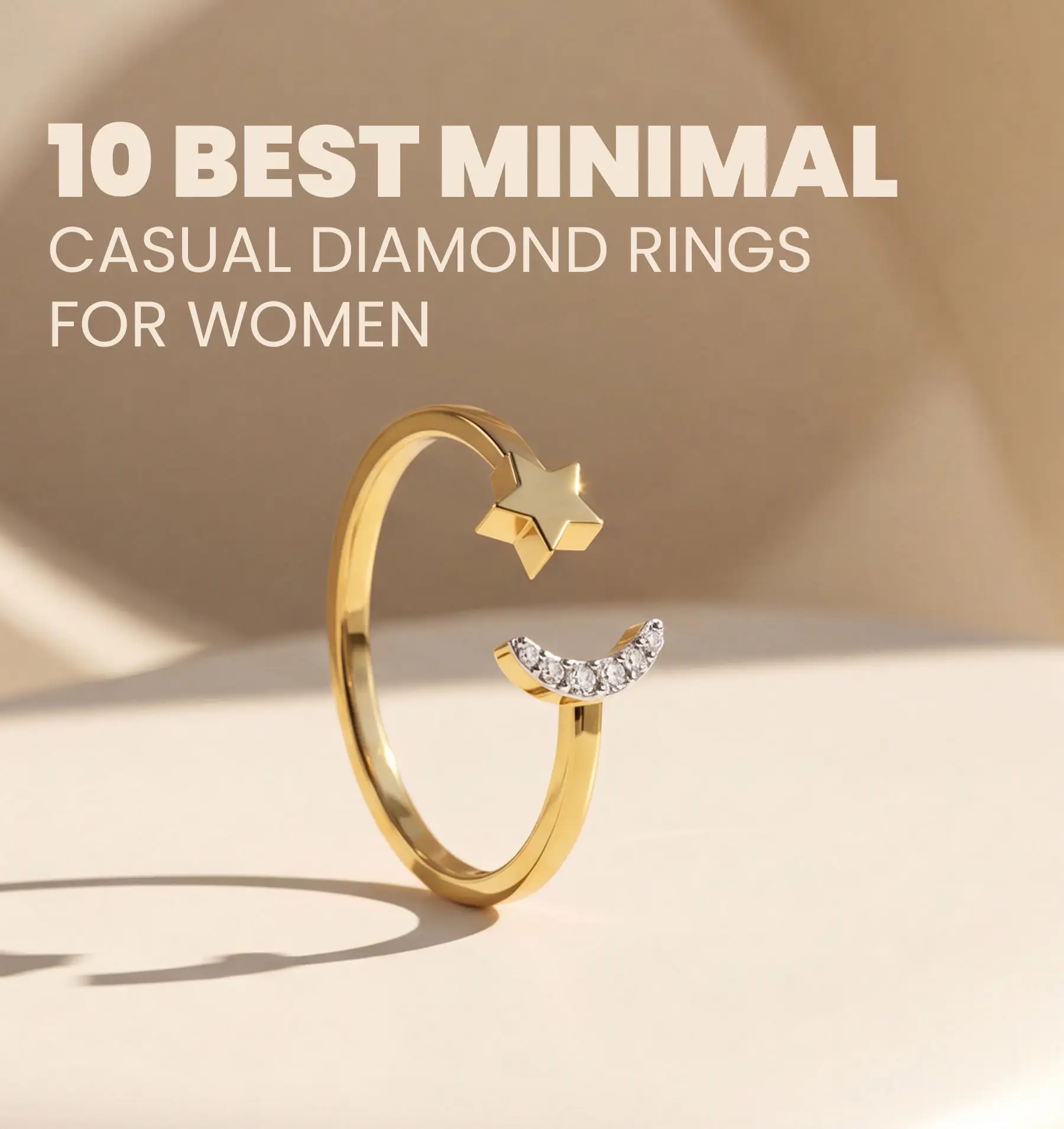 10 Best Minimal Casual Diamond Rings for Women