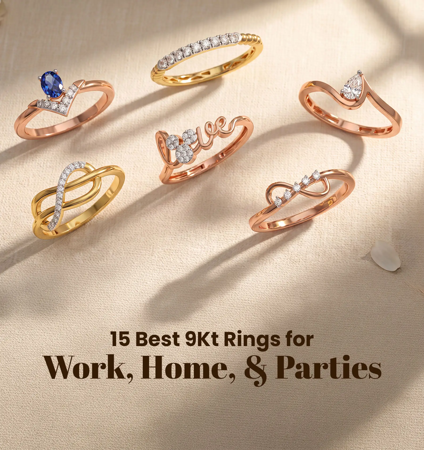 15+ Best 9Kt Rings for Work, Home, and Parties  