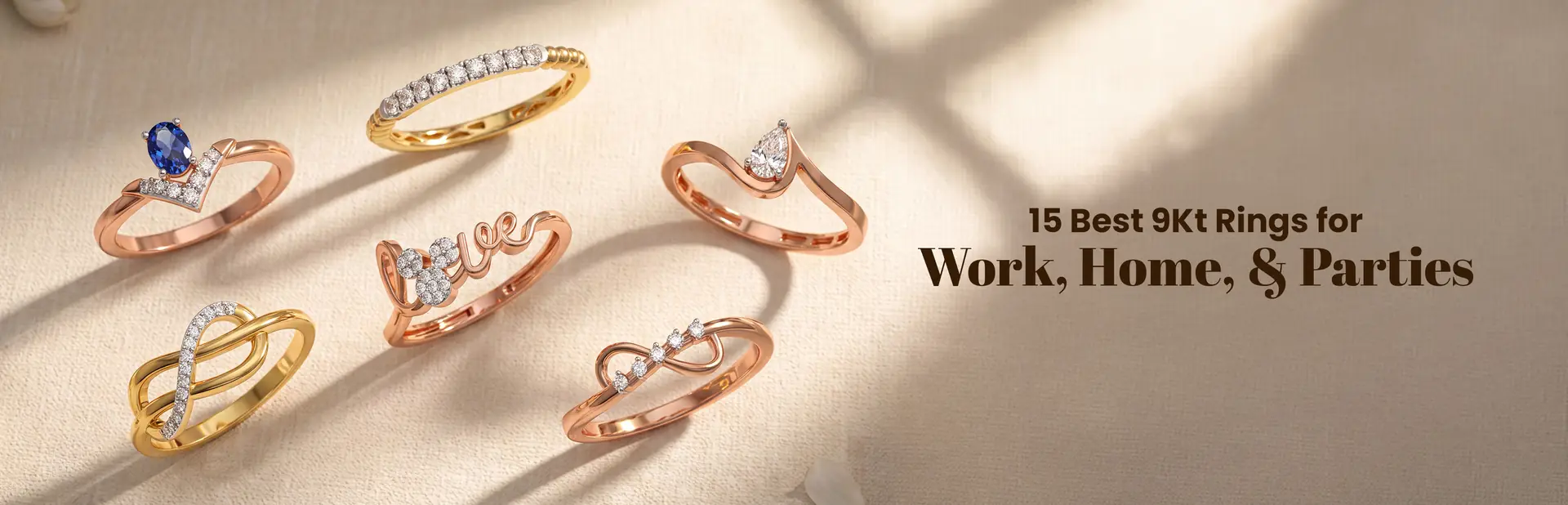 15+ Best 9Kt Rings for Work, Home, and Parties  