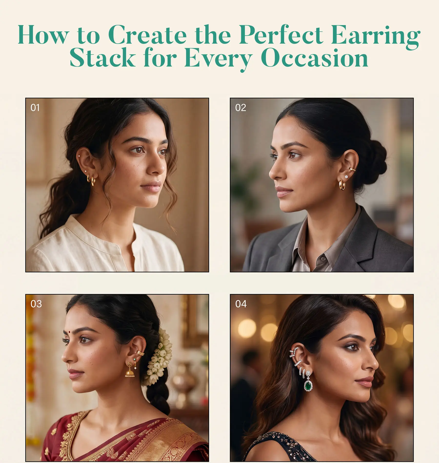 How to Create the Perfect Earring Stack for Every Occasion