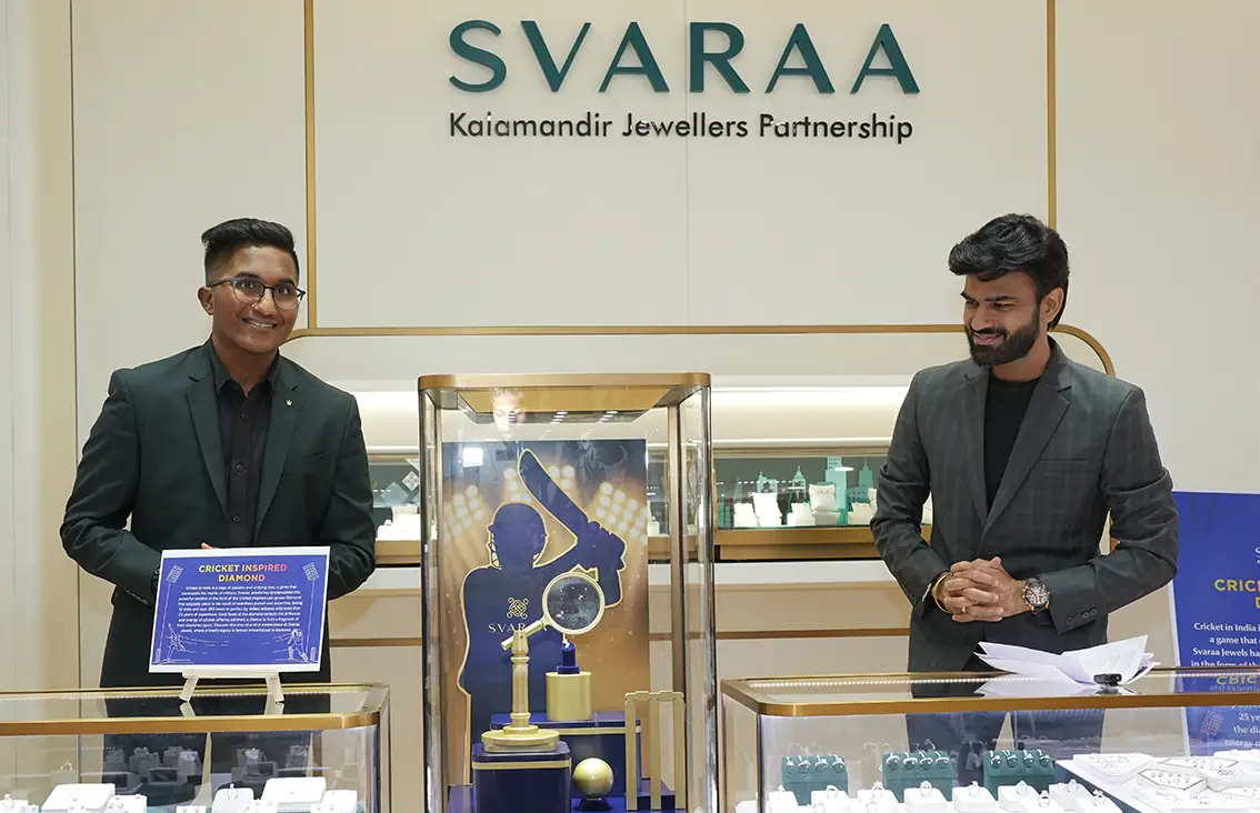 Svaraa Jewels unveils cricket-inspired lab-grown diamond